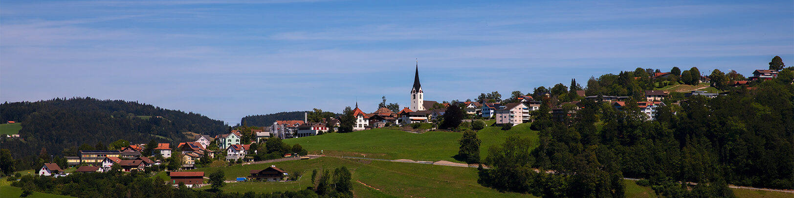 Bildausschnitt Mogelsberg mit Kirche